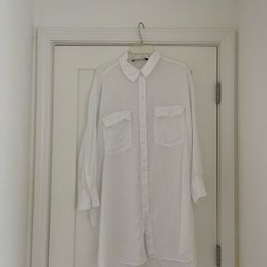Oversized Linen Shirt